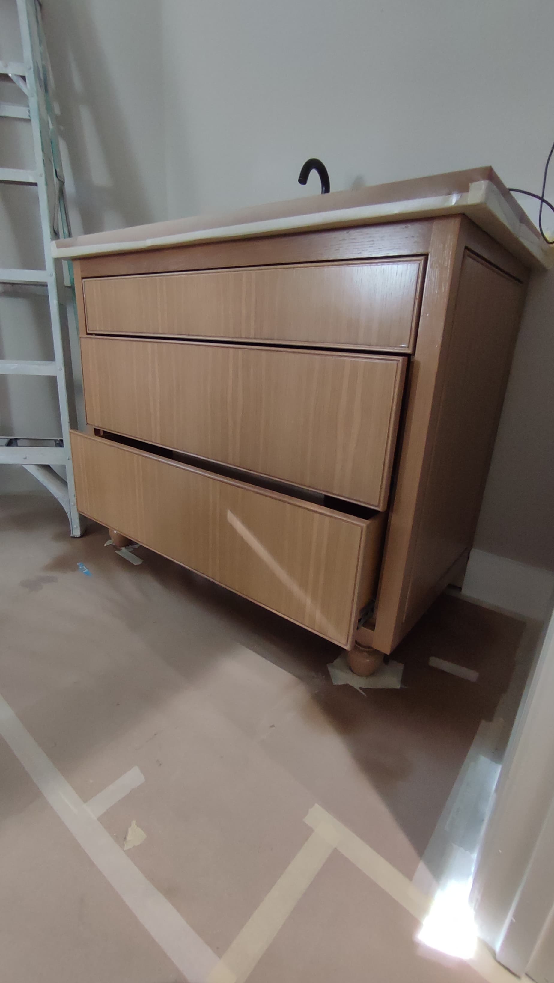 Open concept kitchen